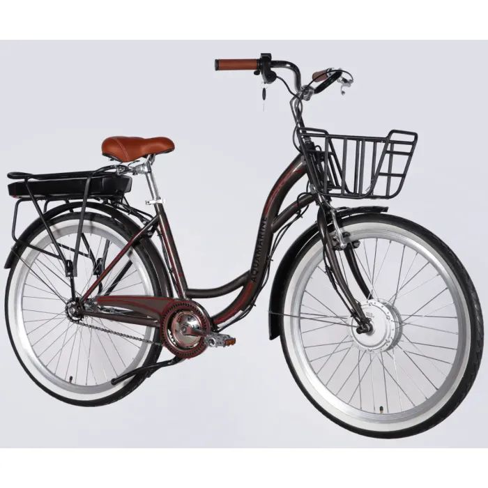 Электровелосипед Dorozhnik 26" eAQUAMARINE BH рама-17" 36B 13А*г 500Вт 2026 темно-синій (ELB-D-26-294) изображение 2