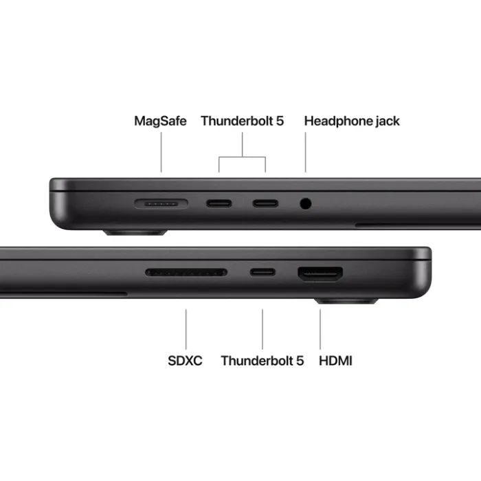 Ноутбук Apple MacBook Pro 16 A3429 M5 Max Space Black (MGED4UA/A) зображення 7