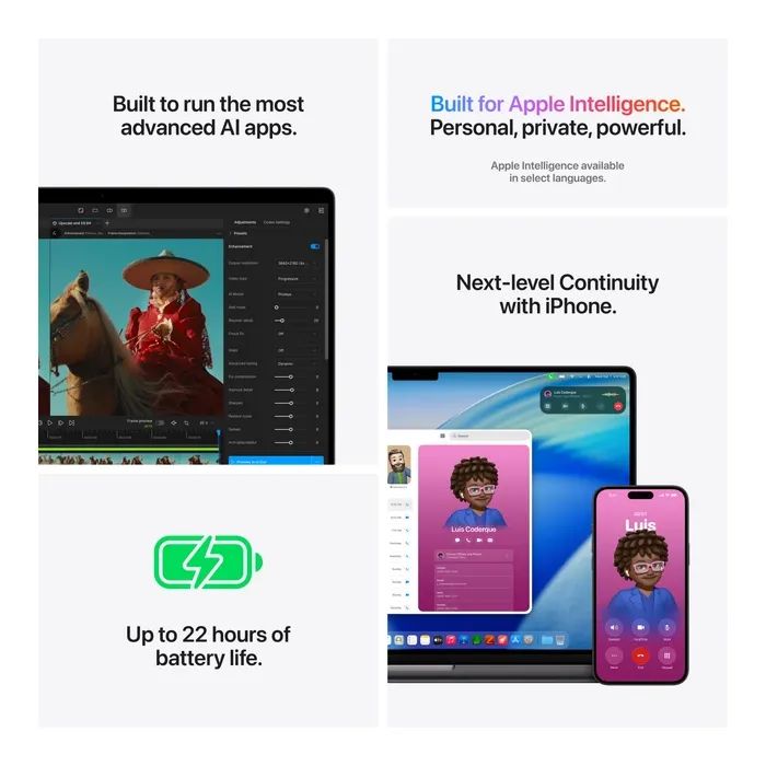 Ноутбук Apple MacBook Pro 16 A3429 M5 Max Space Black (MGED4UA/A) зображення 8