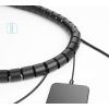 Органайзер для дротів Ugreen LP121 Protection Tube DIA 25mm 5m Black (30820) зображення 2