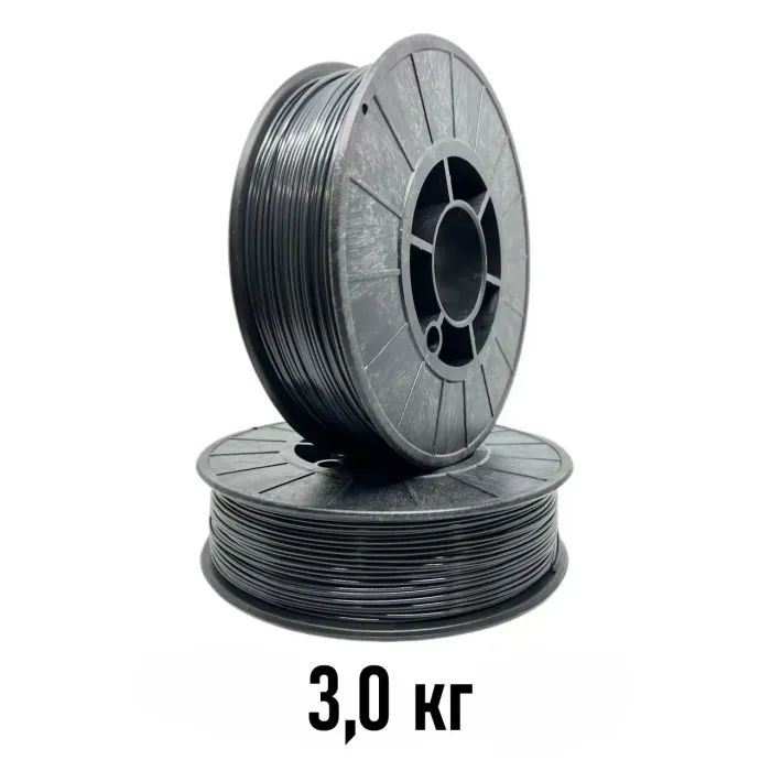 Пластик для 3D-принтера 3Dfilament PetG 1.75 мм 3,0 кг Graphite (2100000009015)