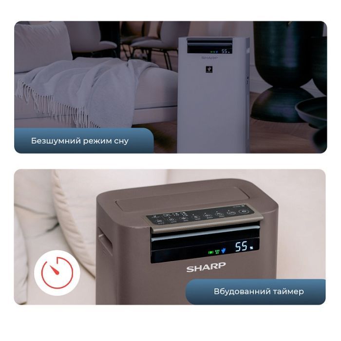 Очисник повітря Sharp KC-G40EUW зображення 9