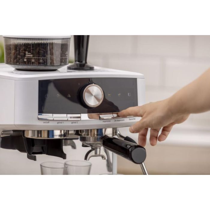 Рожковая кофеварка эспрессо Gorenje GSACM20W изображение 13