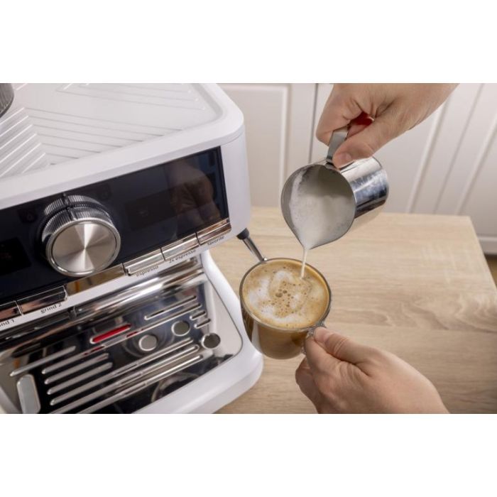 Рожковая кофеварка эспрессо Gorenje GSACM20W изображение 23