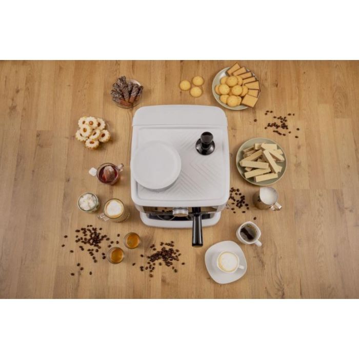 Рожковая кофеварка эспрессо Gorenje GSACM20W изображение 26