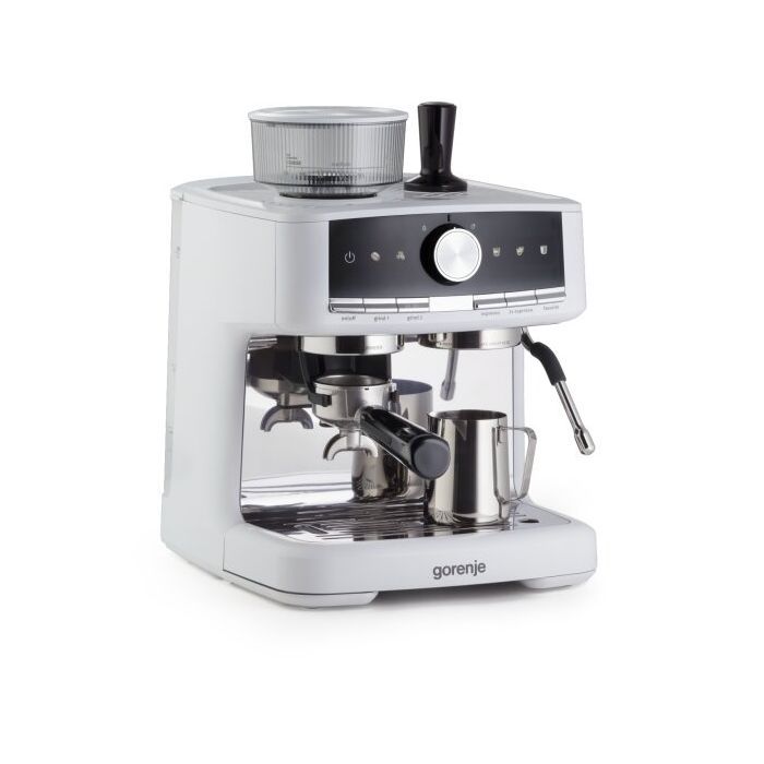 Рожковая кофеварка эспрессо Gorenje GSACM20W изображение 5