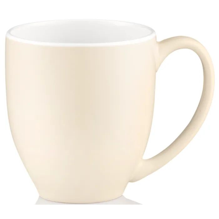 Чашка Ardesto Pio, 430мл, кераміка, сірий світлий (AR3096LG)