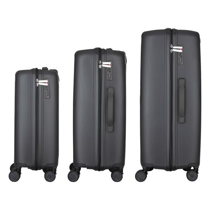 Набір валіз 2E M7979 (L+M+S) темно-сірий (2E-PP-M7979-SET3-DG) зображення 3