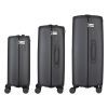 Набір валіз 2E M7979 (L+M+S) темно-сірий (2E-PP-M7979-SET3-DG) зображення 3
