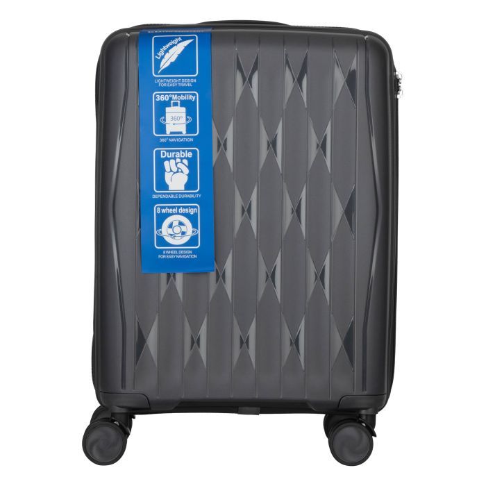 Набір валіз 2E M7979 (L+M+S) темно-сірий (2E-PP-M7979-SET3-DG) зображення 4