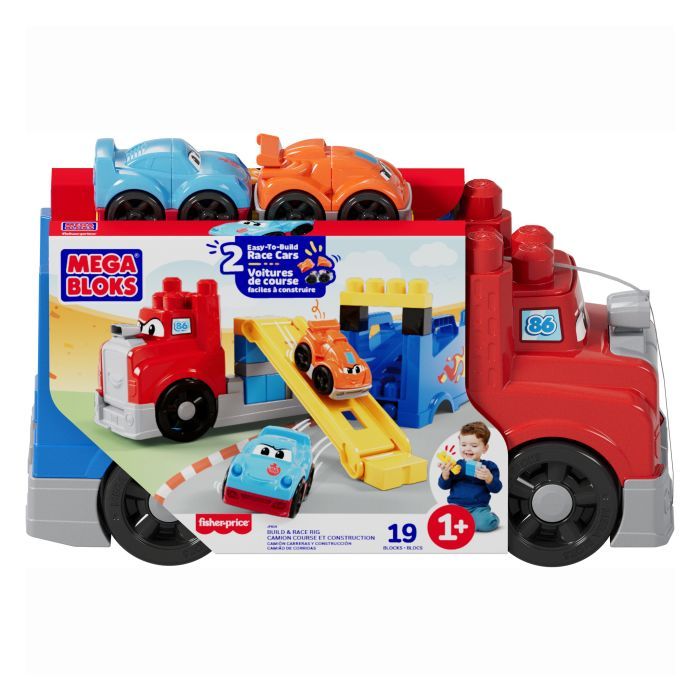 Конструктор Mega Bloks Автовоз с машинками (JFR29) изображение 2