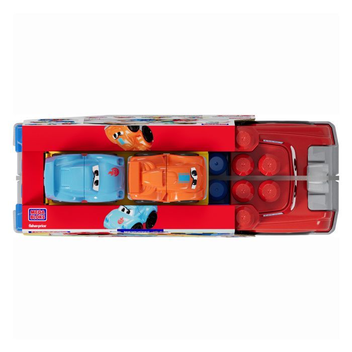 Конструктор Mega Bloks Автовоз с машинками (JFR29) изображение 4