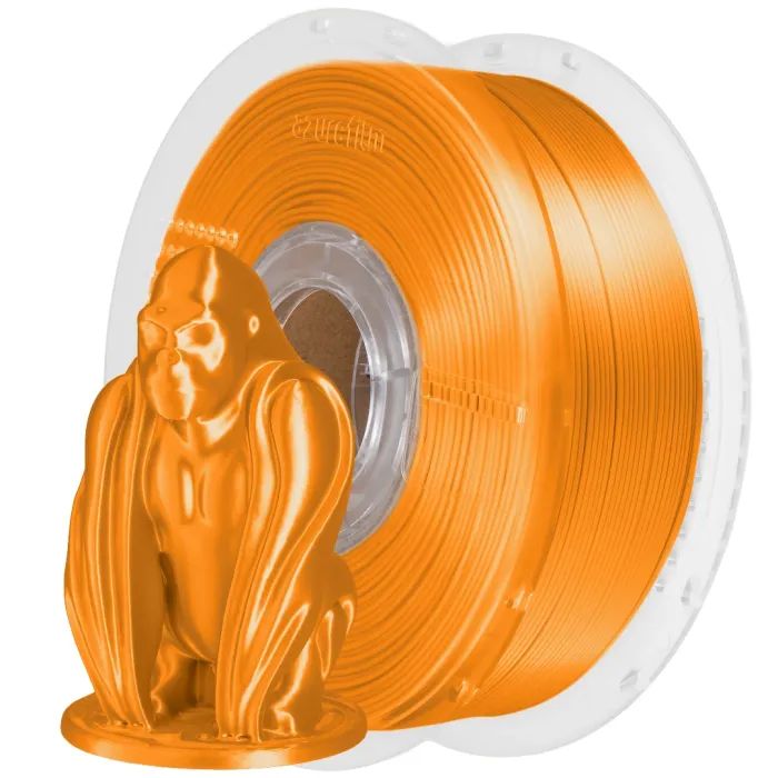 Пластик для 3D-принтера AzureFilm PLA SILK 1,75mm 1kg Flame Orange (FL171-2010)