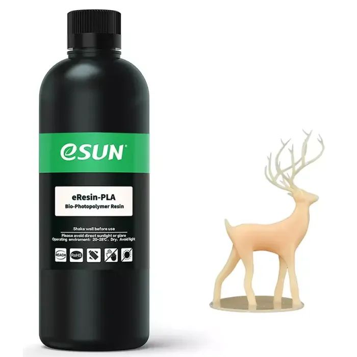 Фотополимерная смола eSUN eResin PLA UV/LCD Orange 1kg (ERESIN-PLA-O1000G)