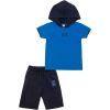 Набор детской одежды Joi с капюшоном (T-606-128B-blue)