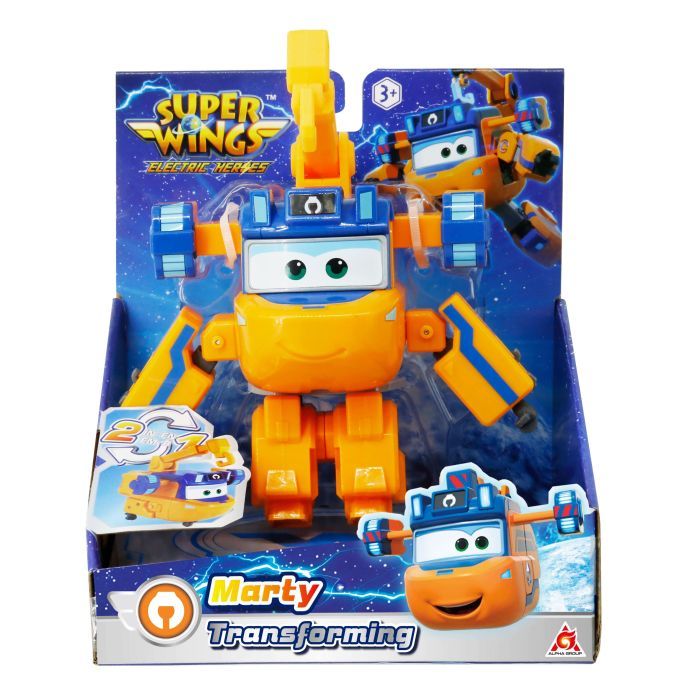 Фигурка Super Wings трансформер Transforming Марти (Marty), 12.5 см (EU780234) изображение 6