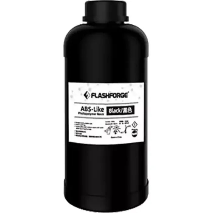 Фотополимерная смола Flashforge Resin ABS-Like UV/LCD Black 1kg (20002462001)