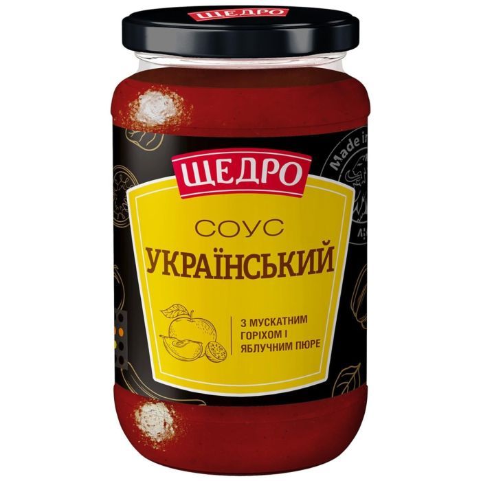 Соус Щедро Український 370 г (4823097414163)