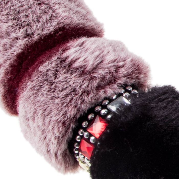 Чохол на руль VITOL M чорно-каштановий (VLOD-F95 BK/MRN M) зображення 2