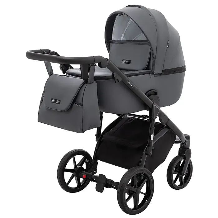 Коляска Adamex 2 в 1 Nola Eco SA-5 графіт (681134) изображение 2