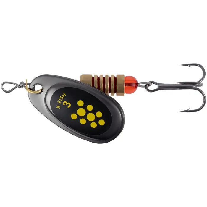 Блесна X-Fish Dark Side 6g 3 Nikel black lime (1917.07.24)