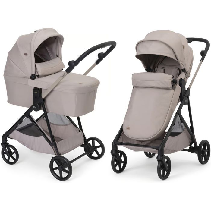 Коляска Chicco 2 в 1 Seety сіра (87097.56.01)