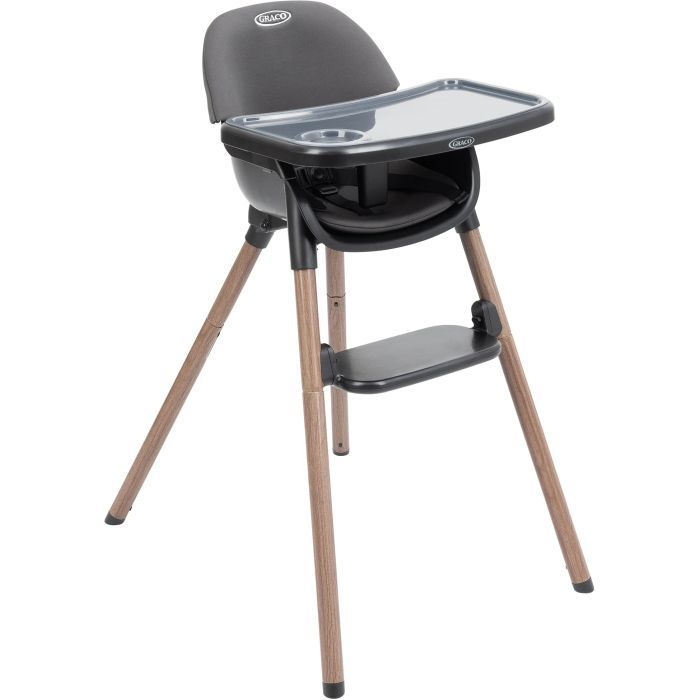 Стілець для годування Graco 3 в 1 Presti, графітовий (3AJ999CHCEU)