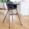 Стілець для годування Graco 3 в 1 Presti, графітовий (3AJ999CHCEU) зображення 5