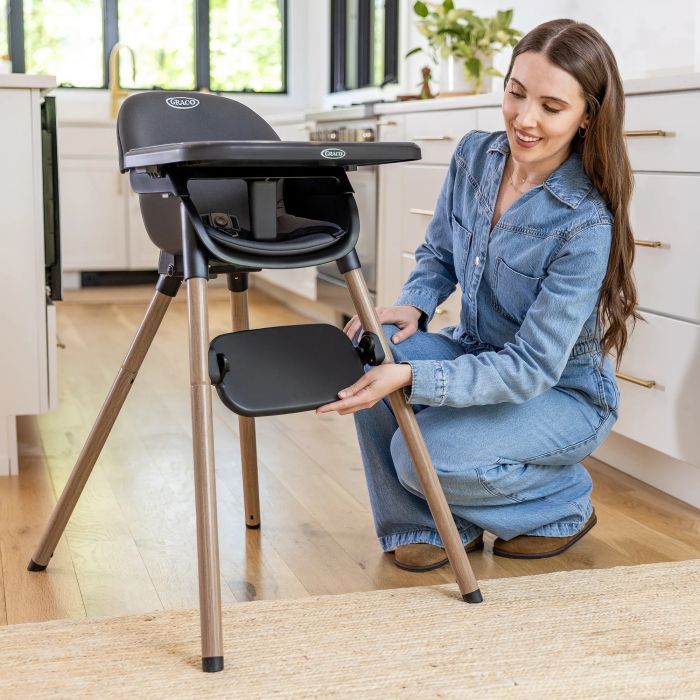 Стілець для годування Graco 3 в 1 Presti, графітовий (3AJ999CHCEU) зображення 6