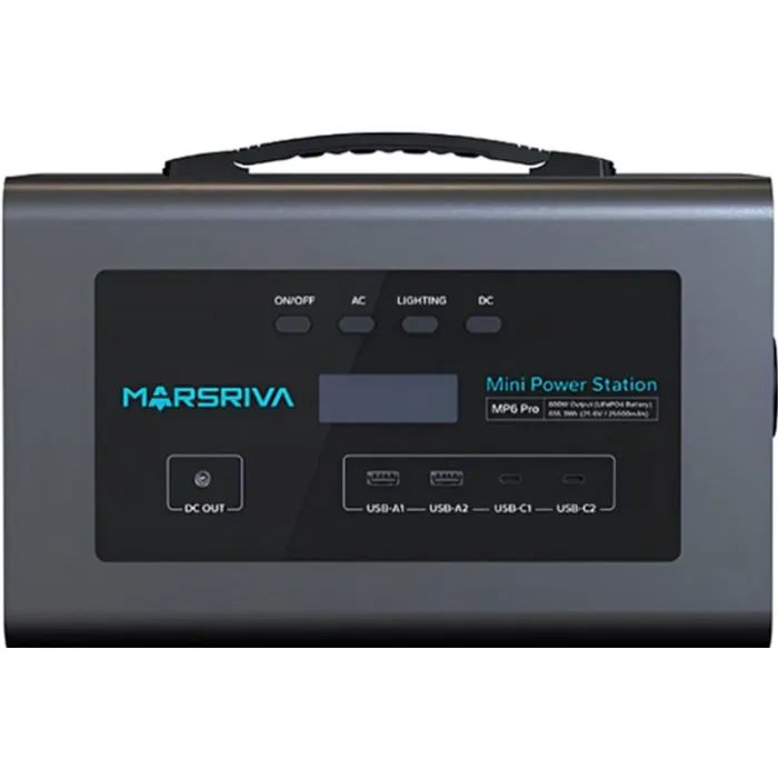 Зарядна станція Marsriva MP6ProV2 600W 627.2Wh (MP6ProV2_MARSRIVA)