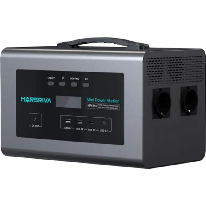 Зарядна станція Marsriva MP6ProV2 600W 627.2Wh (MP6ProV2_MARSRIVA) зображення 3