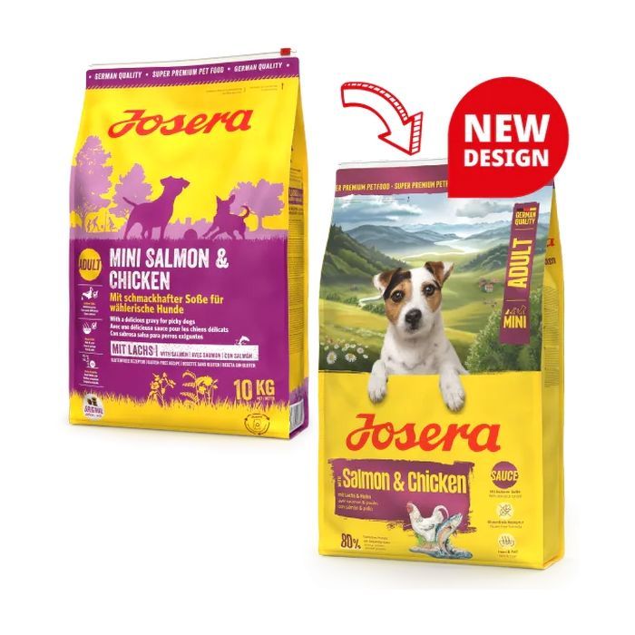 Сухий корм для собак Josera Mini Salmon & Chicken 10 кг (4032254785262) зображення 2