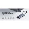 Концентратор Cudy USB-C 6-in-1 1xHDMI 4K + 1xUSB-C + 1xUSB 3.0 5Gbps + 2xUSB 2.0 (UH606) изображение 3