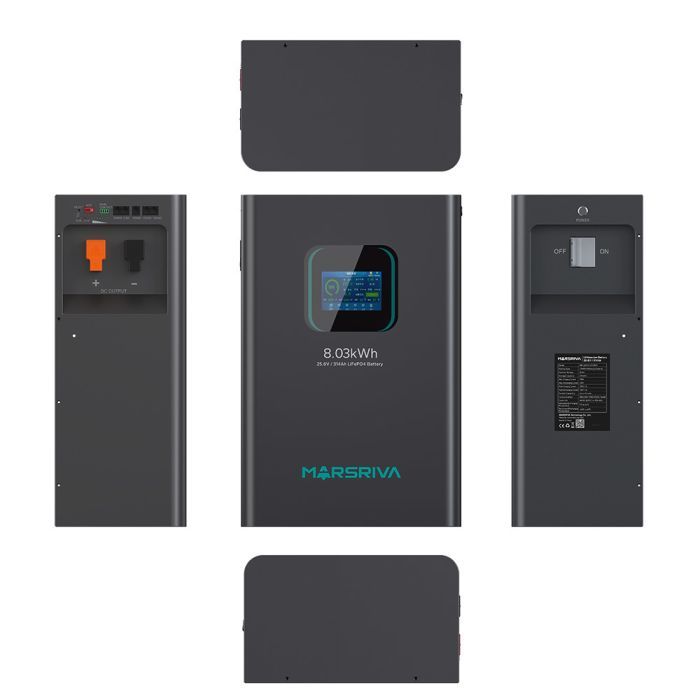 Батарея LiFePo4 Marsriva 25.6V 314Ah 8.03kWh (MR-LBP24-314-WMT) зображення 5