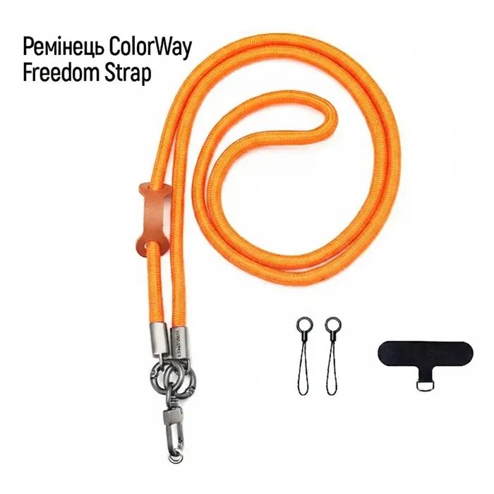 Ремешок для смартфона ColorWay Freedom Strap, orange (CW-SCFS-OG) изображение 2