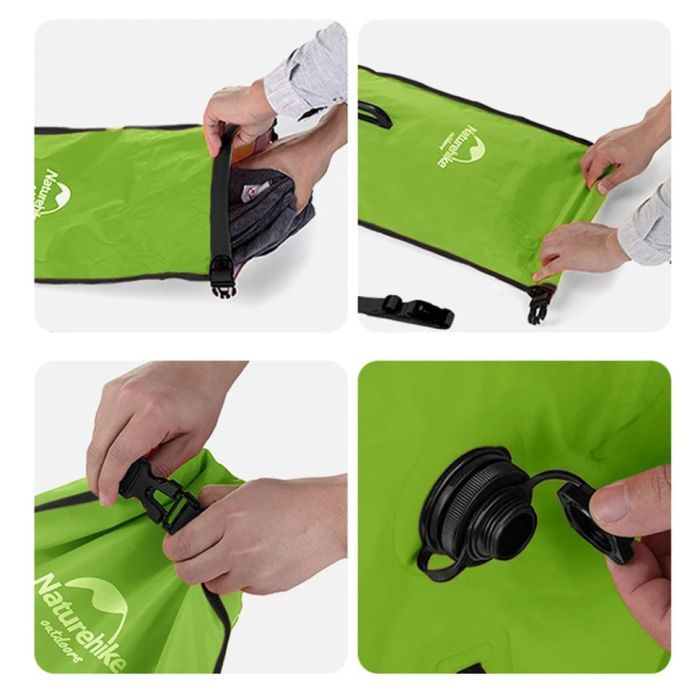 Гермомешок Naturehike Буй NH17S001-G 18 л зелений (6927595777251) изображение 2
