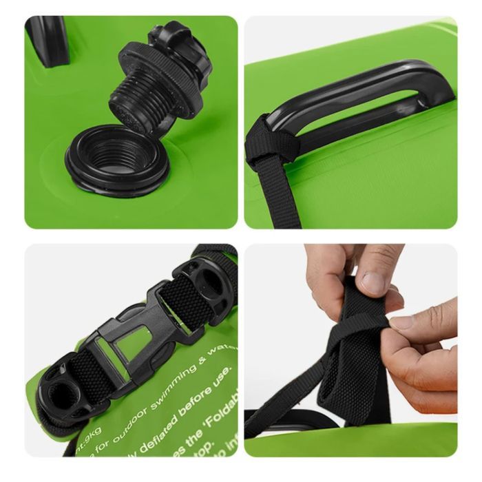 Гермомешок Naturehike Буй NH17S001-G 18 л зелений (6927595777251) изображение 4