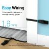 Патч-корд 1м, UTP cat 6 RJ-45 flat black Vention (IBJBF) изображение 5