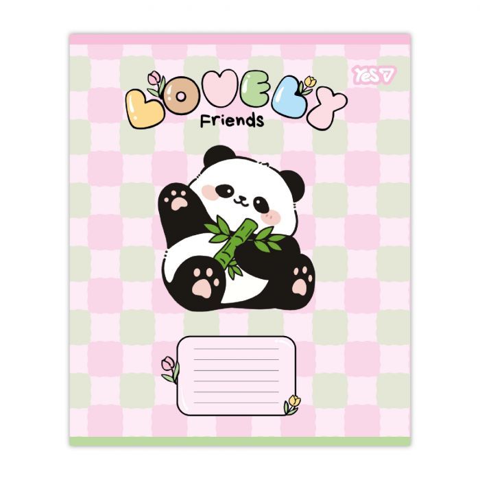 Зошит Yes Lovely Friends А5 12 аркушів коса лінія (768644) зображення 6