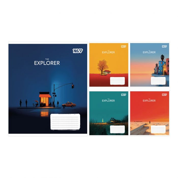 Зошит Yes The explorer А5 60 аркушів лінія (769054)