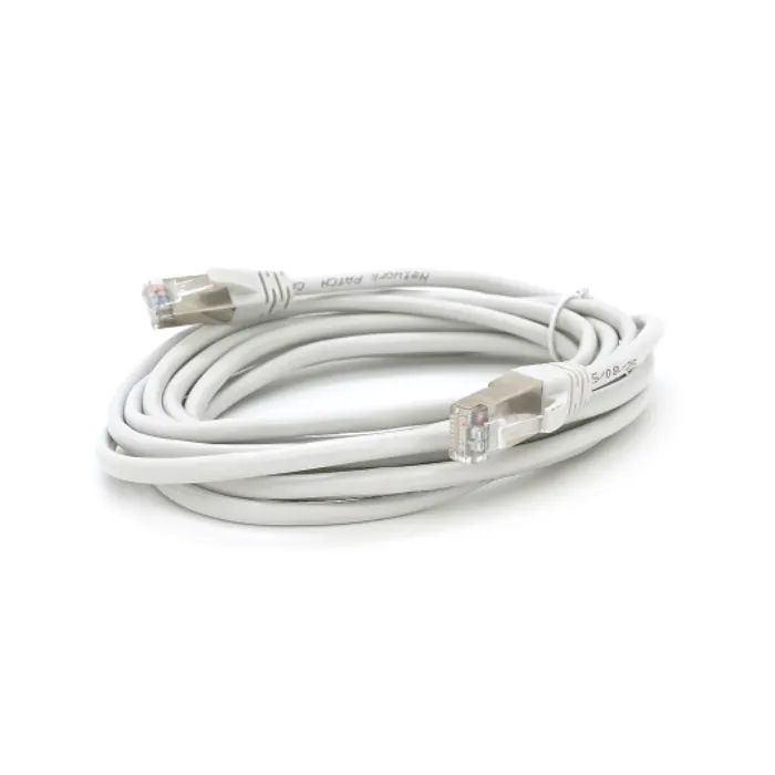 Патч-корд 3м FTP cat.5e, CU, RJ45, grey Merlion (PCM-CU-5E/3G) изображение 2