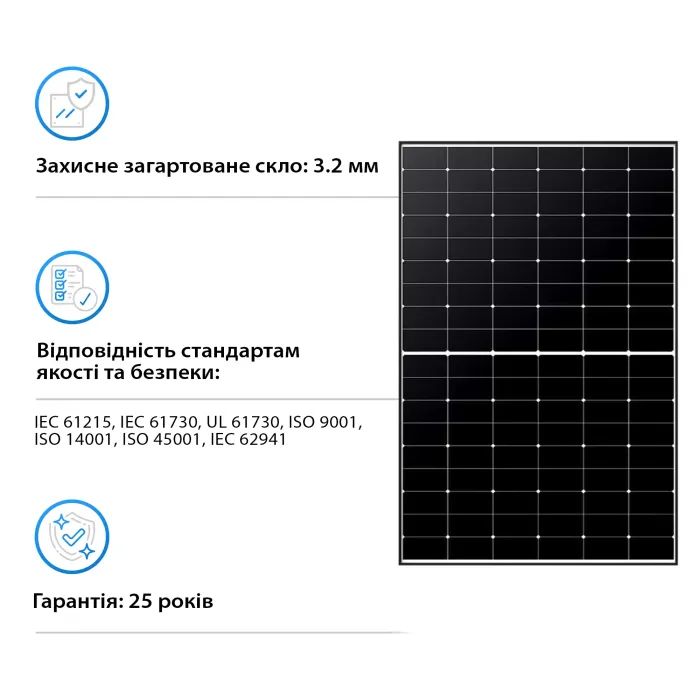 Солнечная панель Longi LR5-54HTH-435M 435W (LR5-54HTH-435M) изображение 2