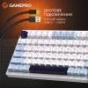 Клавиатура GamePro MK160 V2 Warden QLAB Sakura Linear RGB USB UA White (MK160-V2-BL-QS) изображение 11