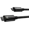 Дата кабель USB-C to USB-C 3.0m 240W black Baseus (CAWJ040201) изображение 3