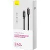 Дата кабель USB-C to USB-C 3.0m 240W black Baseus (CAWJ040201) изображение 6
