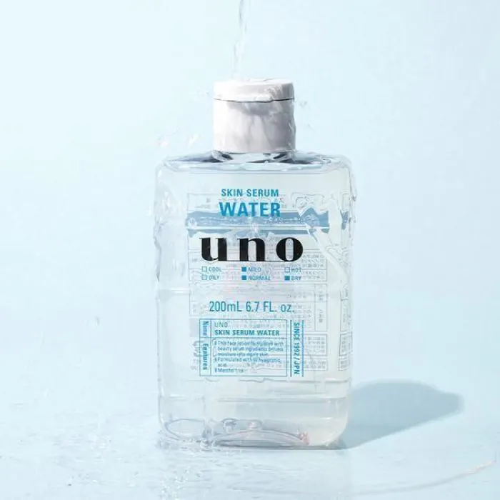 Лосьйон для обличчя Uno Serum Water Для чоловічої шкіри 200 мл (4901872459988) зображення 2