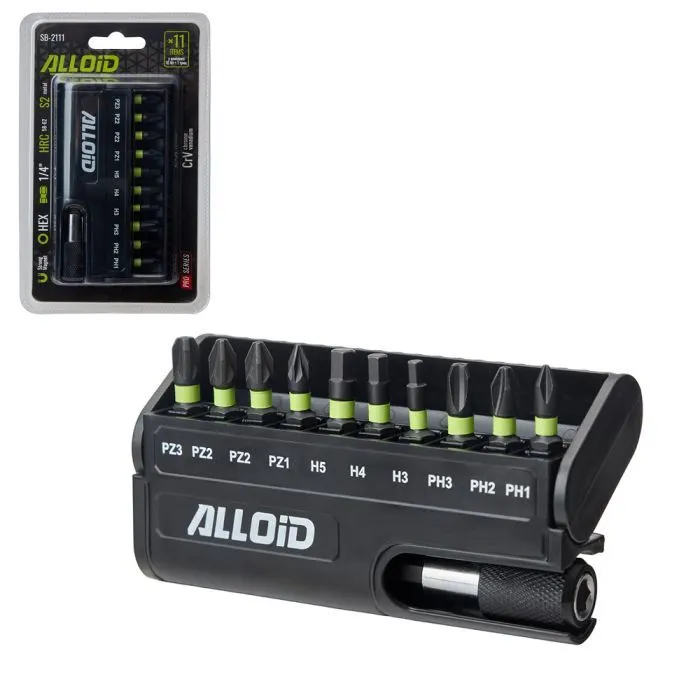 Набор бит Alloid Pro. 11 шт. (SB-2111)