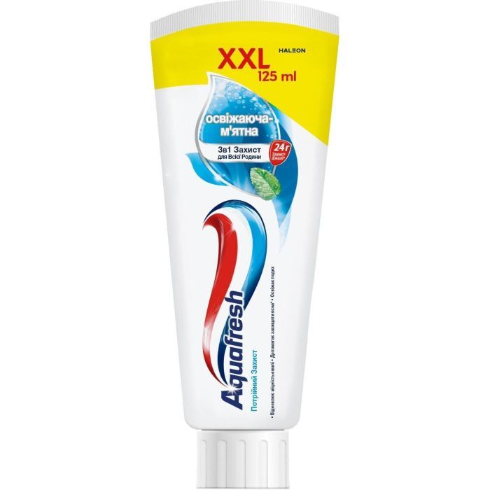 Зубная паста Aquafresh Fresh & Minty 2 х 75 мл (5054563301611)