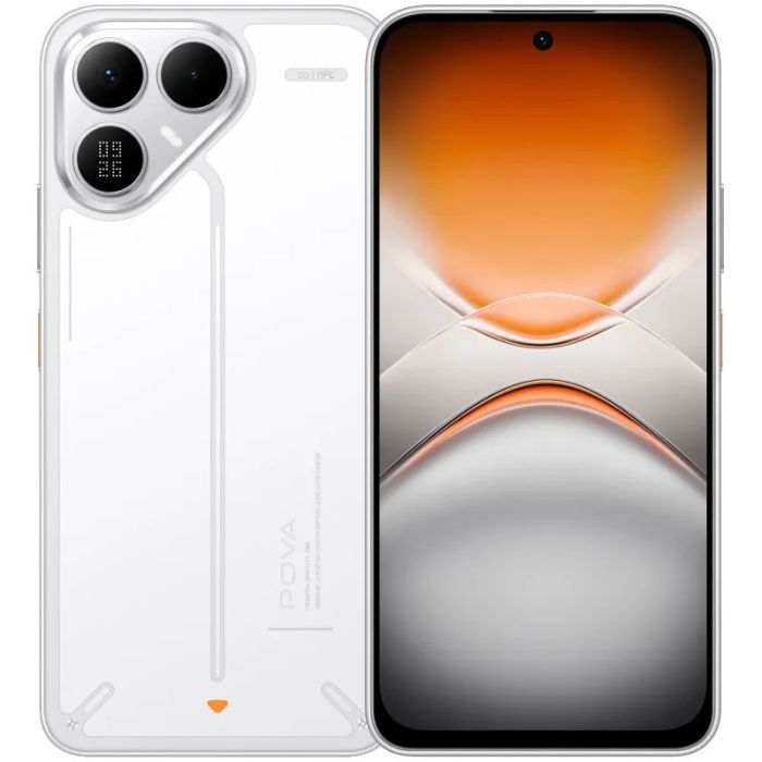 Мобильный телефон Tecno POVA 8 8/128Gb Graphite Black (4894947132322)