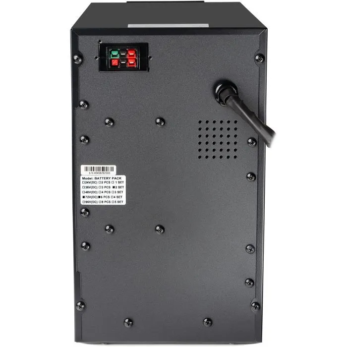 Батарея к ИБП Powercom MAC-2000/3000, 72VDC 12*12V/9Ah (EBP.MAC-2000/3000.72VDC -9AH) изображение 3